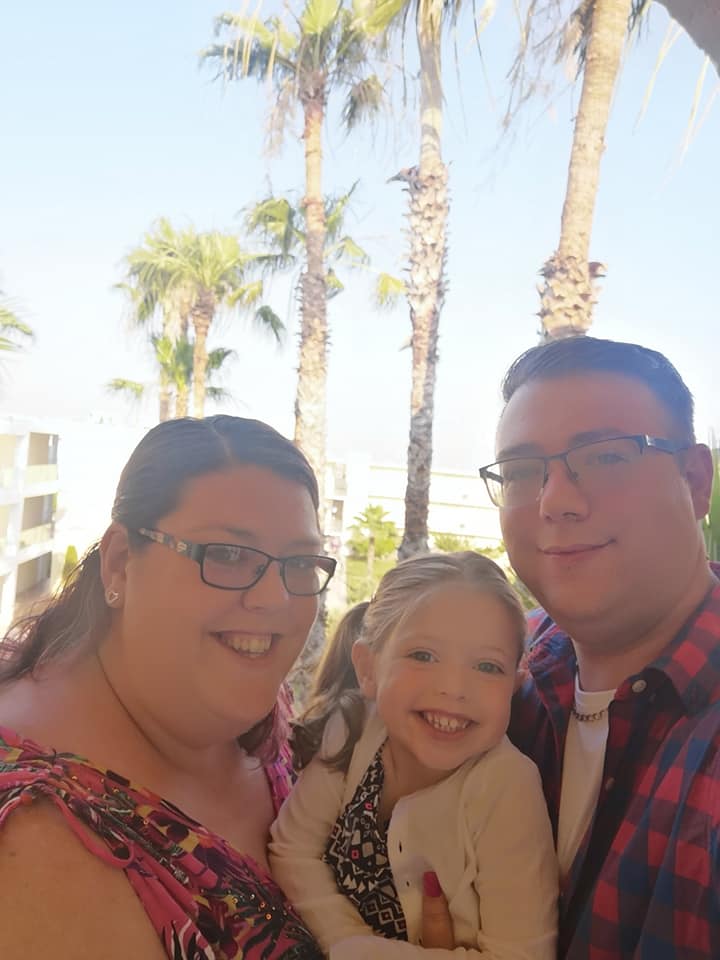 Family image of me Jeanine and Zoe